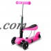 Kids 3 Wheel Mini Kick Scooter, 3-in-1 Toddler Scooters with Adjustable Handle T-Bar & Seat for Boys Girls (Age 3-10) Kimimart   